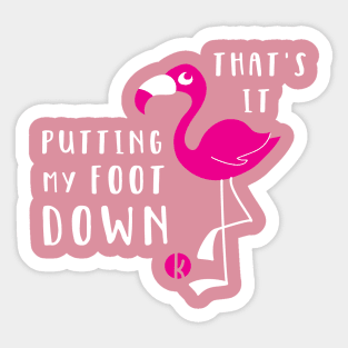 Flamingo Sticker